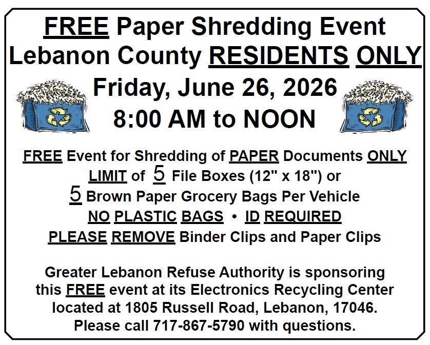 2026 Shred Event at GLRA