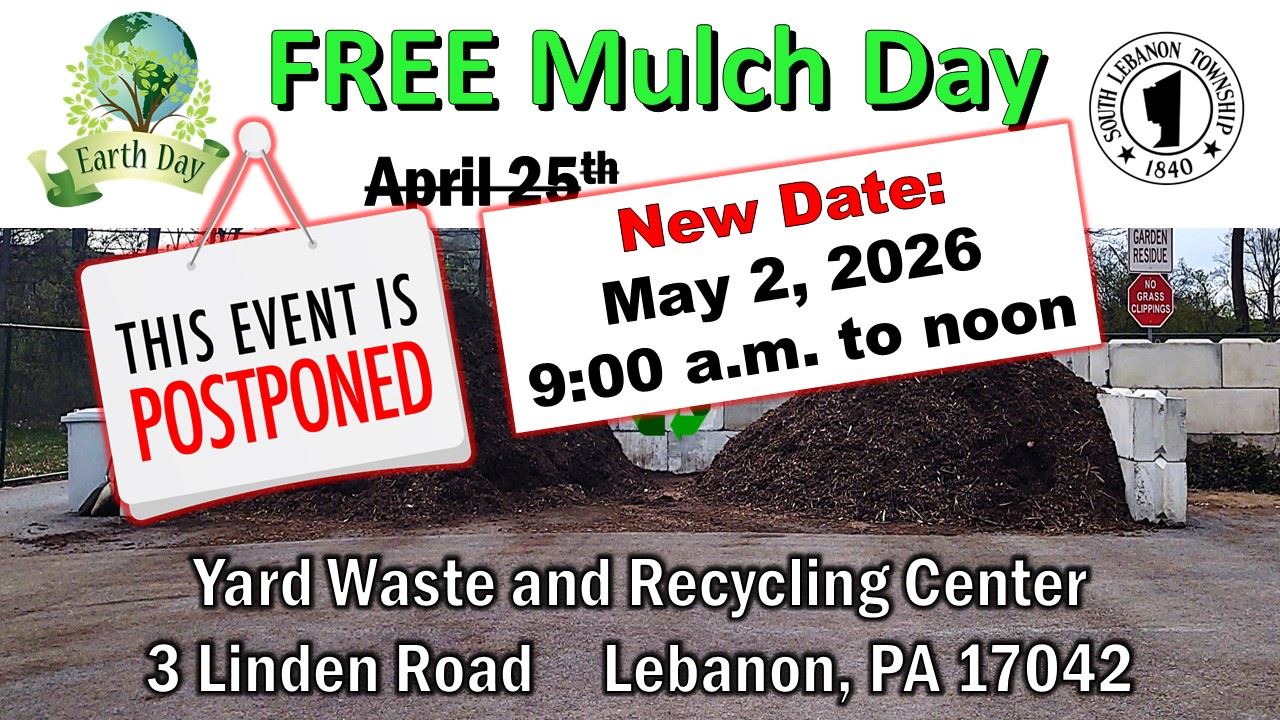 Free Mulch Day 2026 - Postponed